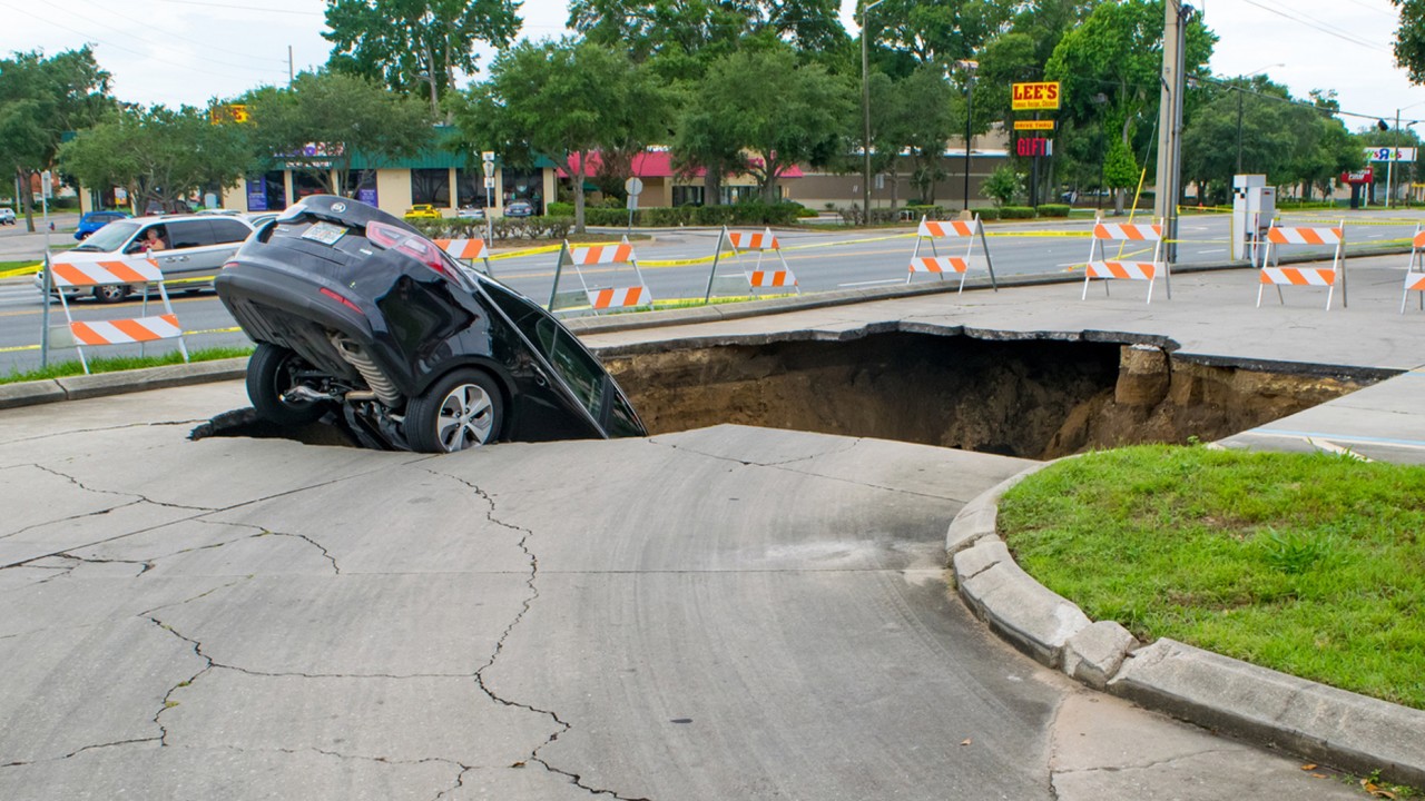 Sinkholes: Deadly Drops