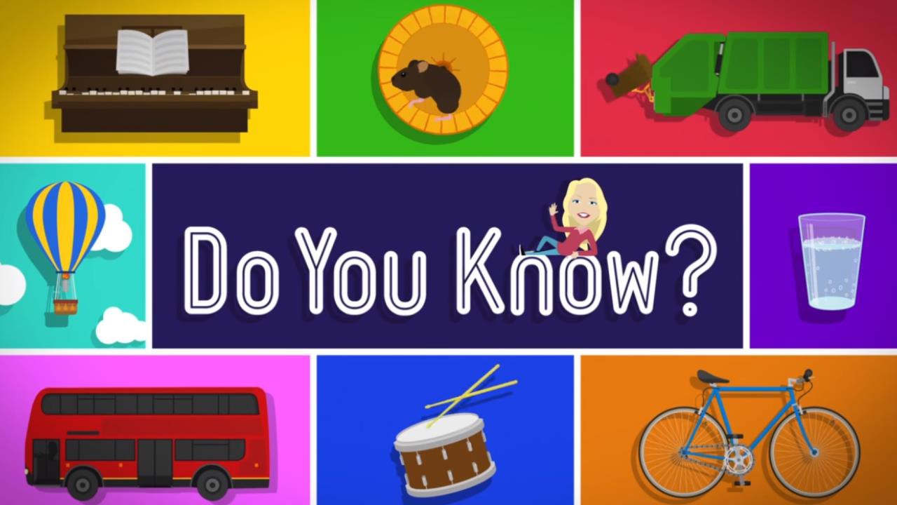 Do You Know? - Airs 11:10 AM 16 Sep 2018 on CBeebies - ClickView